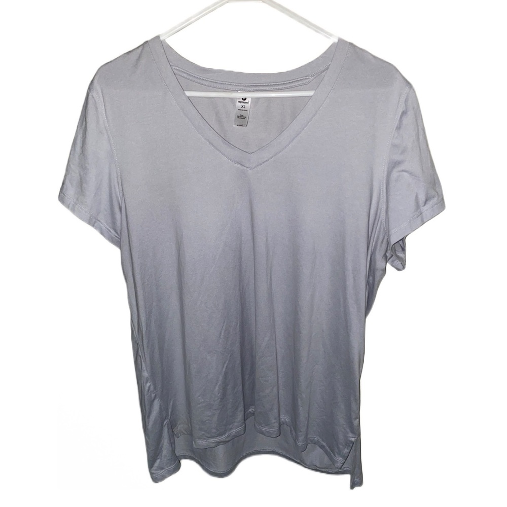Short Sleeve V Neck
